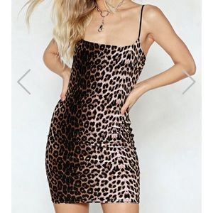 Nasty gal cheetah dress